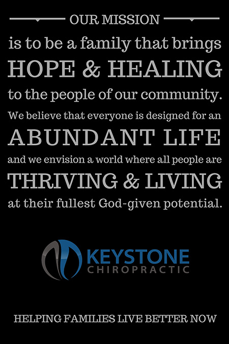 our mission at Keystone Chiropractic in Plano, TX